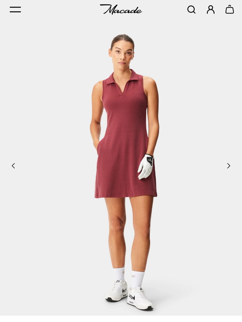 Macade Golf Amanda Performance Dress NWT XS